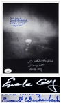 Dutch Van Kirk & Russell Gackenbach Signed Photo of the Hiroshima Bombing -- With JSA COA